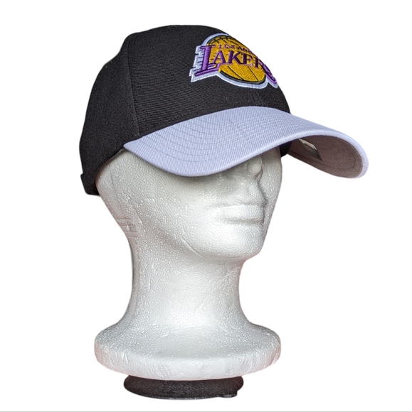 Los Angeles Lakers Basketball Vintage Embroidered Adjustable 47 Brand Hat Cap - Picture 2 of 15